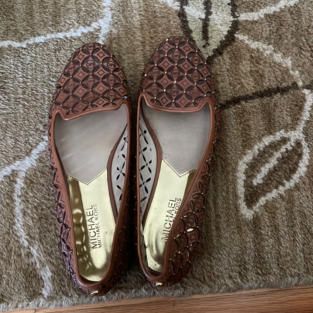 Michael Kors Brown Flats. Size 6.5.